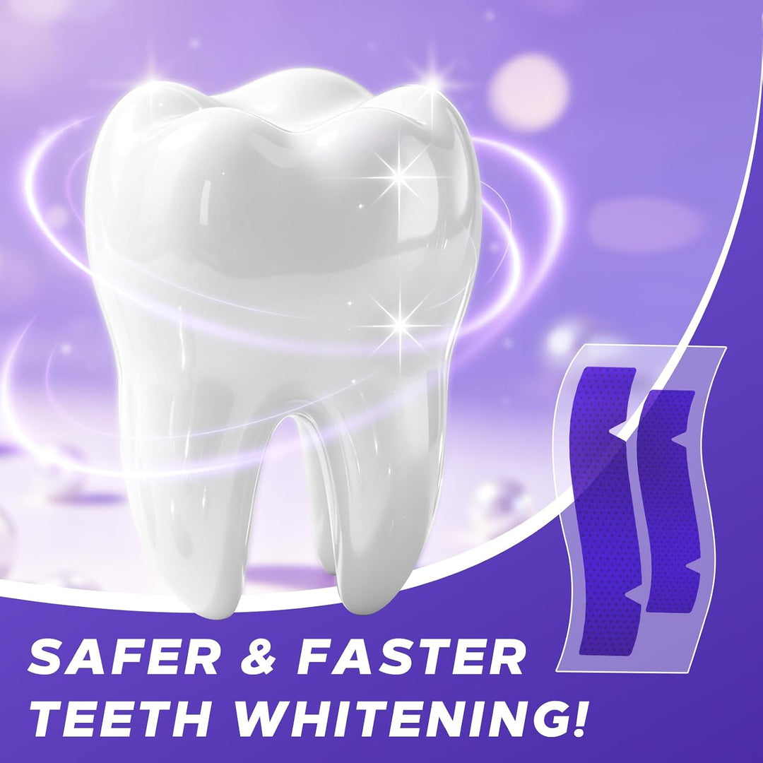 Tiras blanqueadoras de dientes moradas - 32 tiras blanqueadoras de...