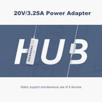intpw, YH9AC, hub USB 3.2 de 12 puertos, alimentado
