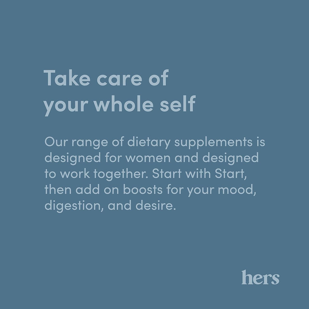 Hers Start - Suplemento multivitamínico diario + probiótico para mu...