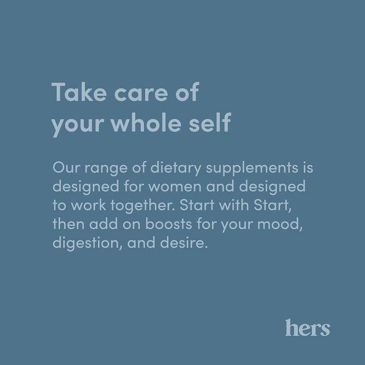 Hers Start - Suplemento multivitamínico diario + probiótico para mu...