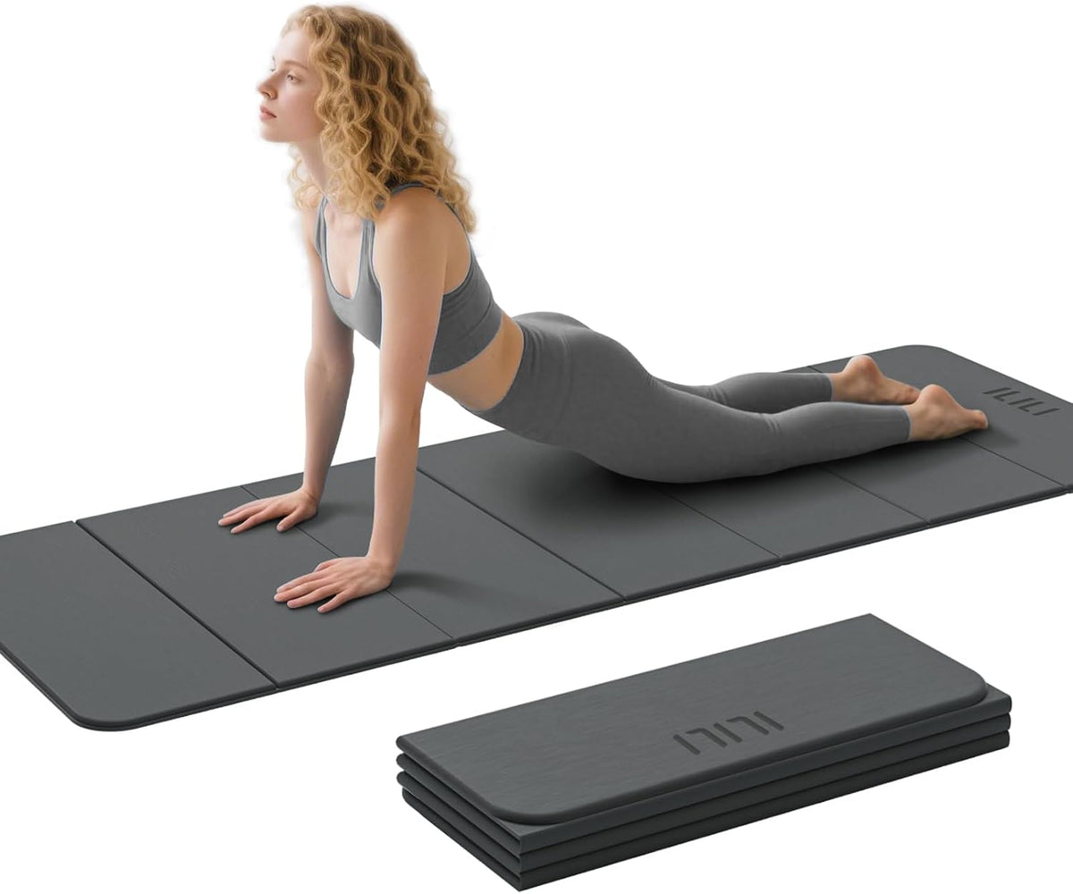 ILILI Tapete de Yoga Plegable 71 * 24 * 0.3 Pulgadas