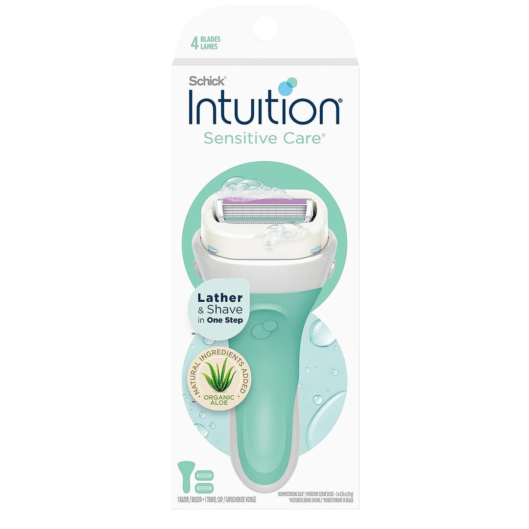 Paquete de maquinillas de afeitar Schick Intuition - Recargas con m...