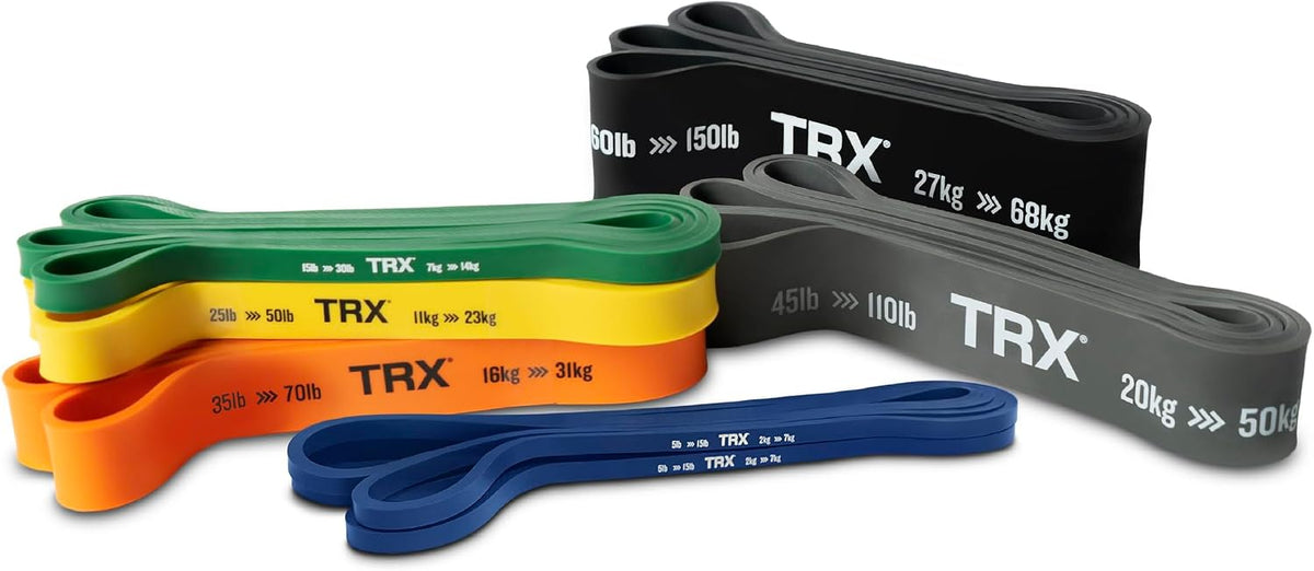 Juego de Bandas de Fuerza de Entrenamiento TRX, Bandas de Resistencia de Cuerpo Completo para Uso en Casa y Gimnasio, Bandas de Resistencia para Hacer Ejercicio