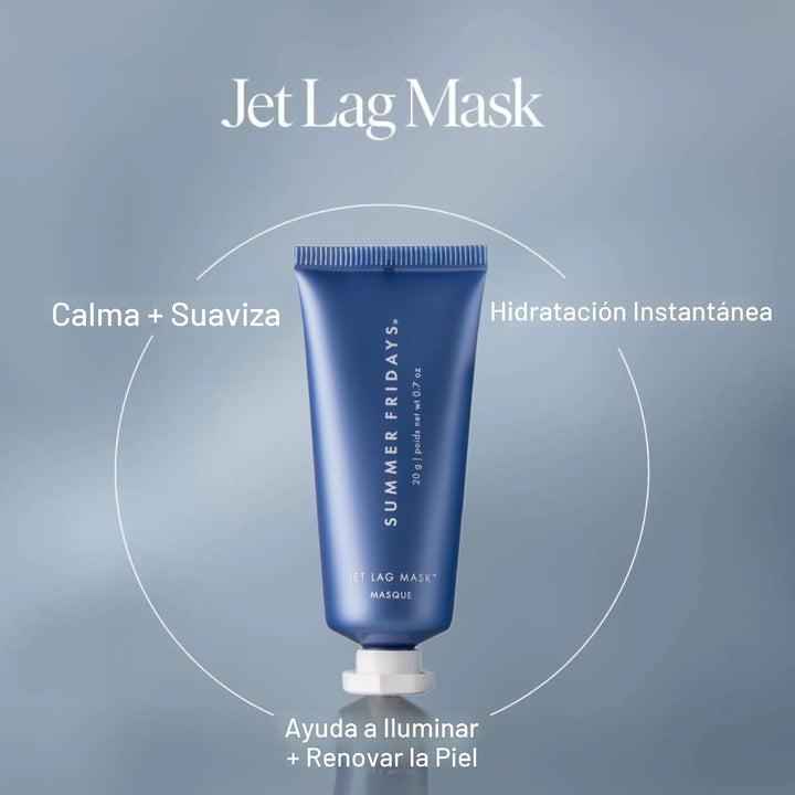Summer Fridays Jet Lag™ Essentials - Mini conjunto de cuidado de la...