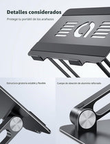 Lamicall Soporte Ajustable para Laptop, Elevador Portátil para Lapt...