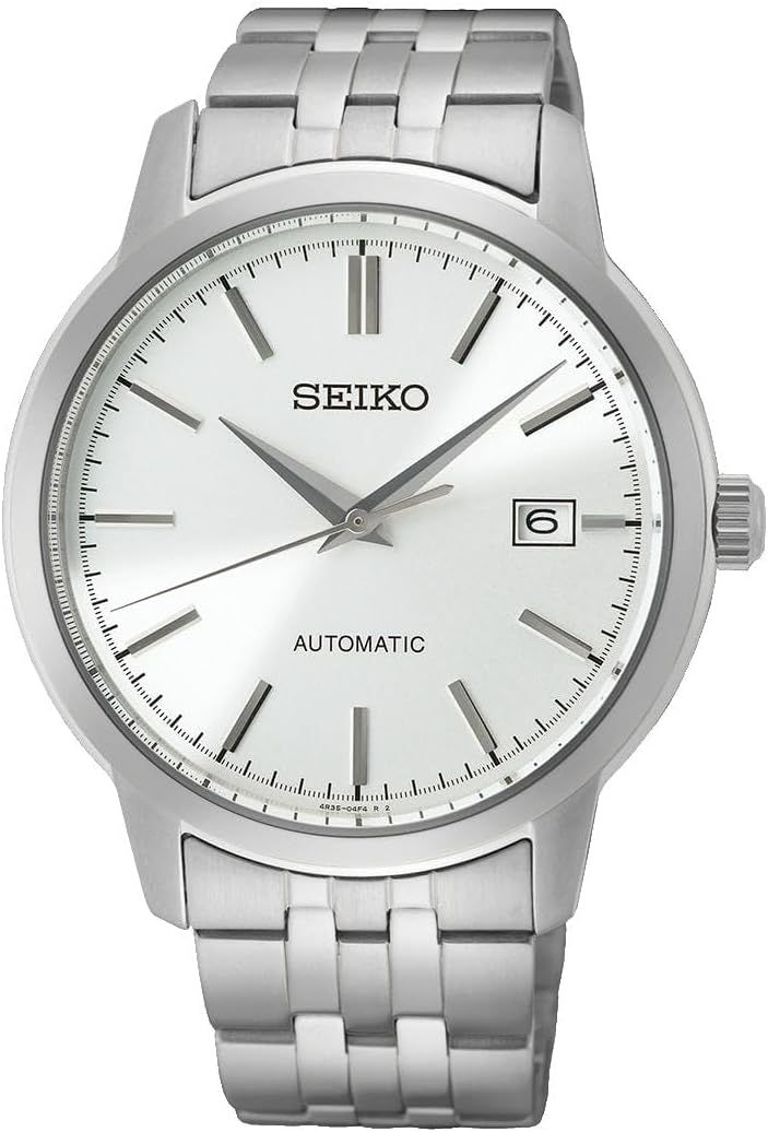 SEIKO Reloj Automático para Hombre Acero Inoxidable 41mm Resistente al Agua 100M