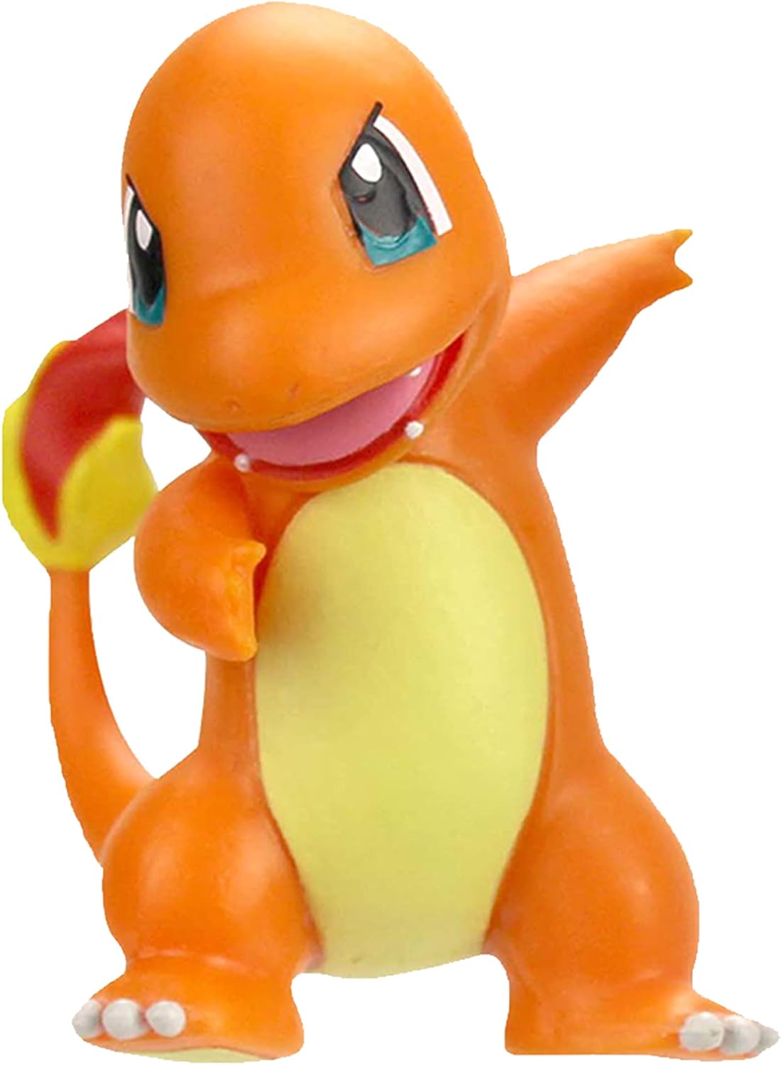 Figura de batalla de Pokémon, paquete de 8 unidades - Seis figuras listas para la batalla de 2 pulgadas y dos figuras de 3 pulgadas, incluyendo Pikachu
