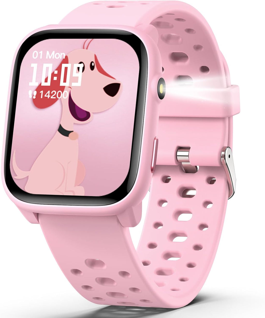 Relojes inteligentes, frecuencia cardíaca, monitor de sueño, podómetro, linterna, pantalla táctil de 1.83 pulgadas, impermeable IP68