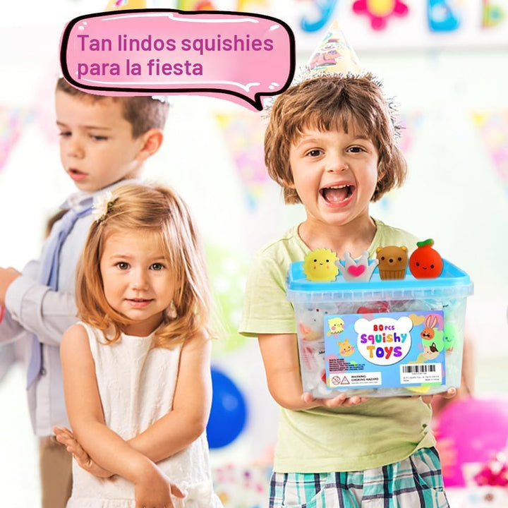 80 piezas de recuerdos de fiesta para niños de 4 a 8 años