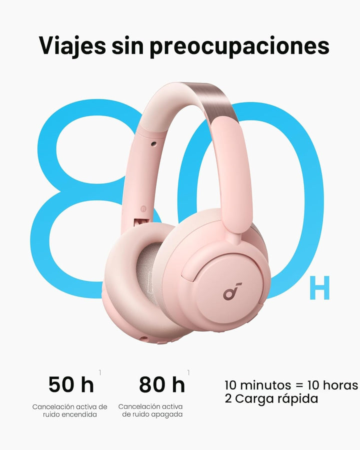 Soundcore Life Q30 de Anker, audífonos híbridos con cancelación act...