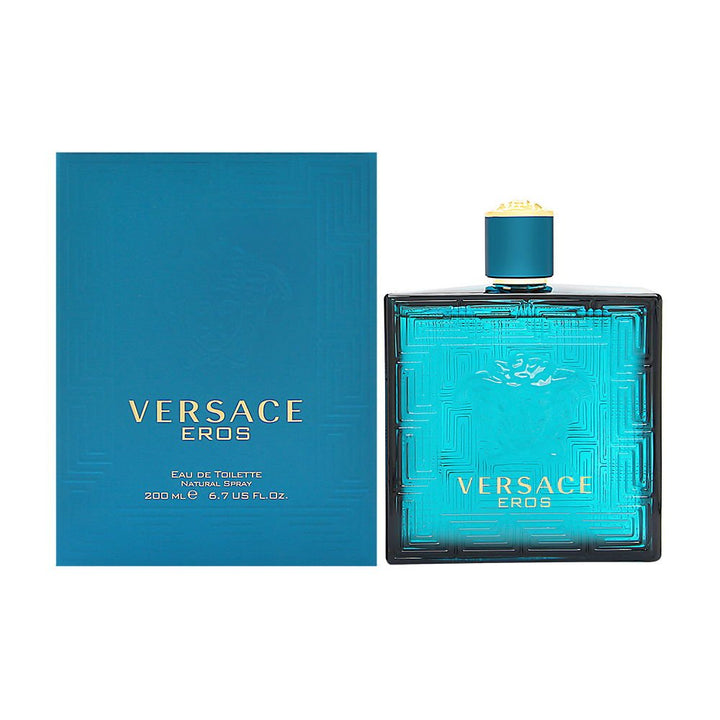 Versace Eros para hombre - Eau de Toilette en aerosol de 6.7 onzas