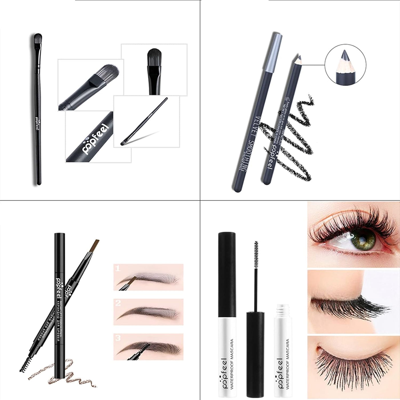 Pure Vie Kit de maquillaje todo en uno para vacaciones, set de rega...