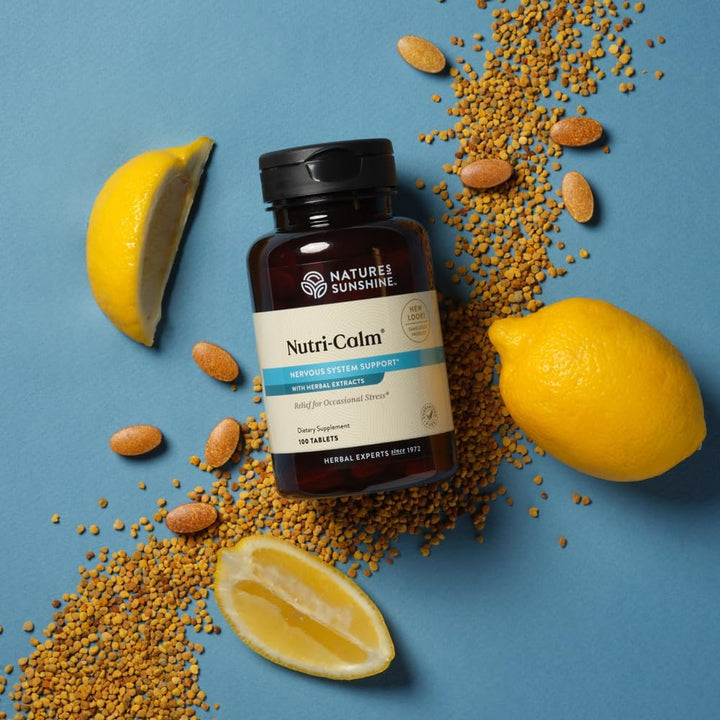 Tabletas Nature's Sunshine Nutri-Calm, contiene 100 tabletas