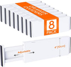 Lifewit Divisor de cajones de 4 pulgadas de alto, organizador de cajones