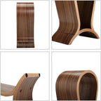 Soporte para auriculares de madera, soporte de auriculares para escritorio