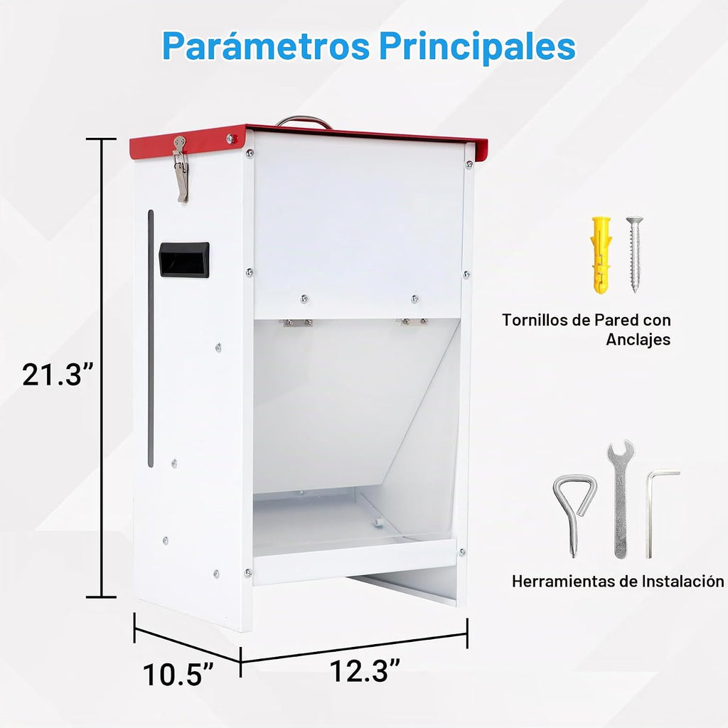 Alimentador automático para perros - Dispensador automático de