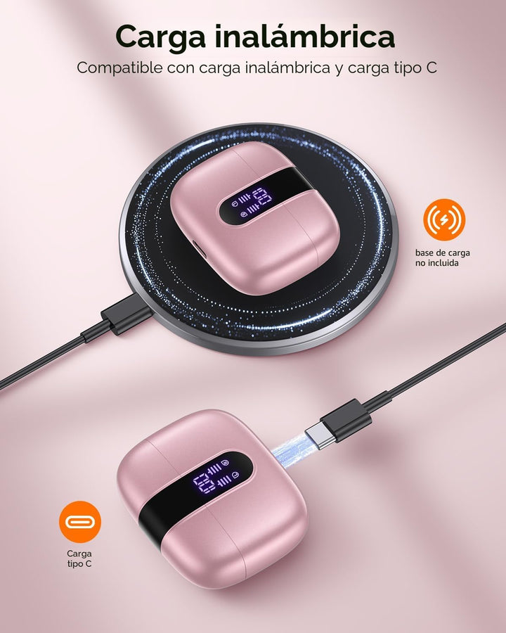 TAGRY Auriculares Bluetooth Verdaderamente Inalámbricos Auriculares...