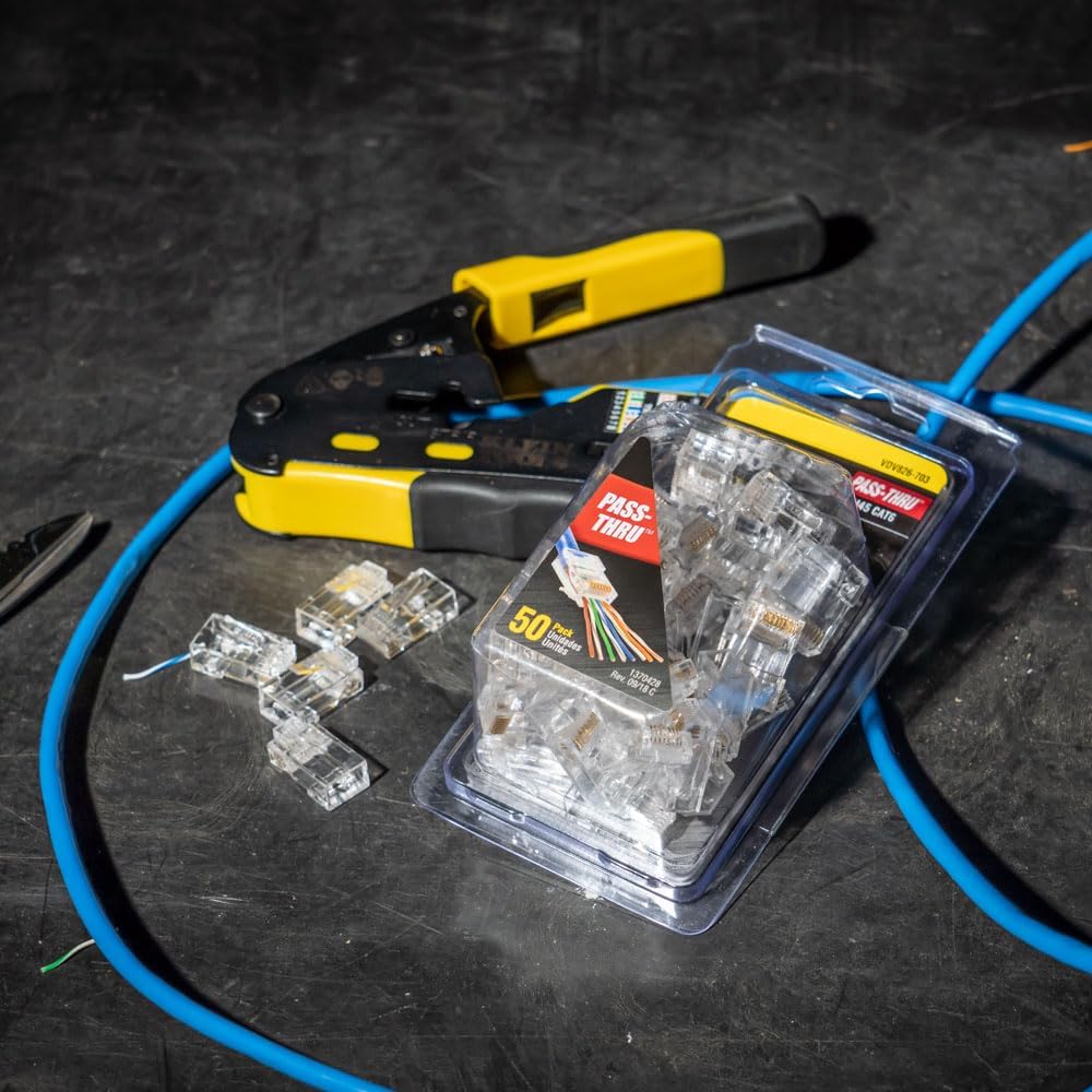 Klein Tools 80024 Herramienta de trinquete para cable de datos y he...