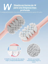 7MAGIC - Cepillo de dientes eléctrico sónico, tiempo de funcionamie...
