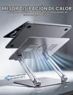 Lamicall - Soporte ajustable para laptop, elevador portátil