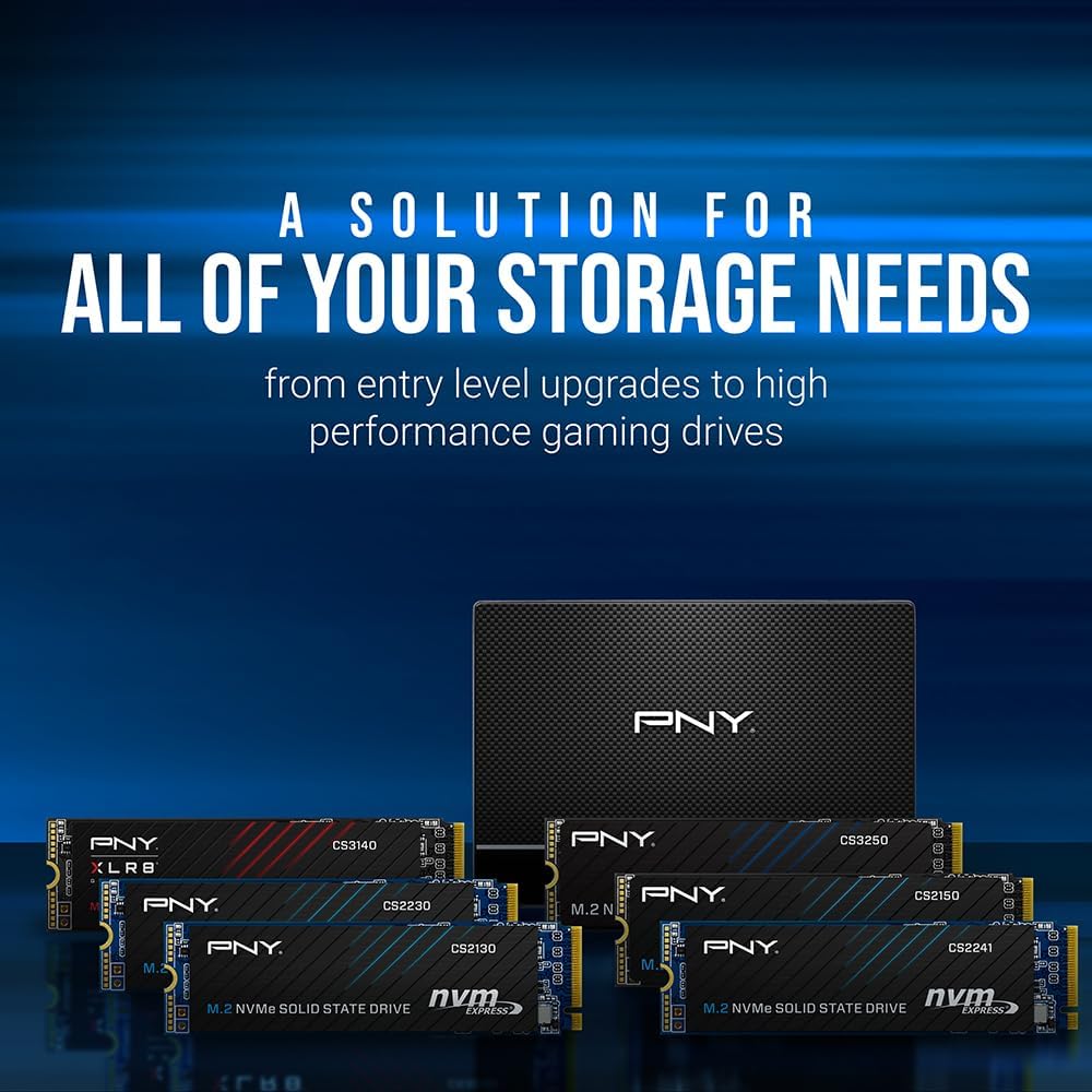 PNY CS900 2TB 2.5" SATA III SSD interno - Kit completo de actua...