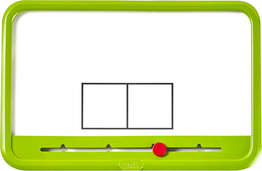 hand2mind Elkonin Boxes - Juego de 8 pizarras magnéticas de borrado en seco