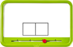hand2mind Elkonin Boxes - Juego de 8 pizarras magnéticas de borrado en seco