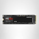 Samsung 990 PRO SSD 4TB PCIe 4.0 M.2 2280 - Unidad de estado sólido...