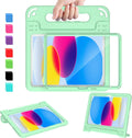 Funda infantil para iPad (A16) de 11ª generación de 11 pulgadas 2025, iPad de 10.9 pulgadas 2022 con protector de pantalla integrado, duradero, a prueba de golpes, ligera, con mango para i Pad