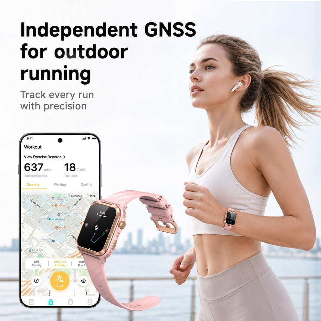 IOWODO Reloj inteligente GPS para hombre con ChatGPT