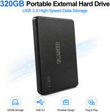 GODBPNYMU Disco duro externo portátil de 500 GB \u2013 HDD USB 3.0...