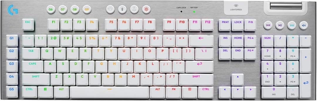 Logitech G915 X Lightspeed Teclado mecánico inalámbrico para juegos...