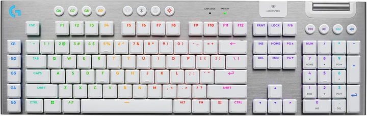 Logitech G915 X Lightspeed Teclado mecánico inalámbrico para juegos...