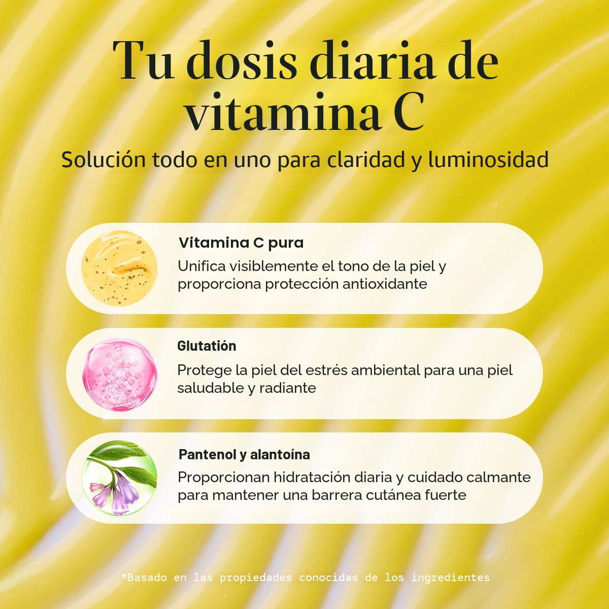 Arencia Suero Booster Shot de vitamina C con glutatión, niacinamida...