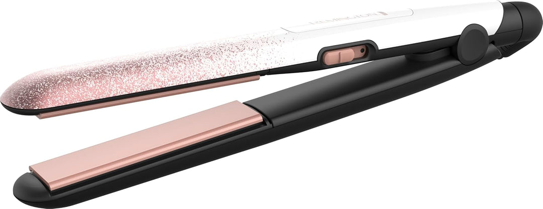 Remington Plancha plana antiestática, 1\/2 pulgada, titanio + reves...