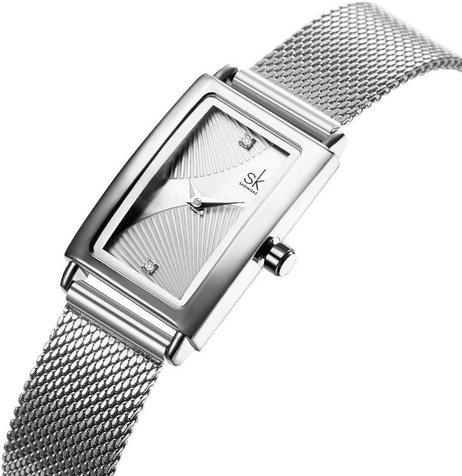 SHENGKE Reloj minimalista (Love Me Tender Love Me Home) Reloj de pulsera casual de moda