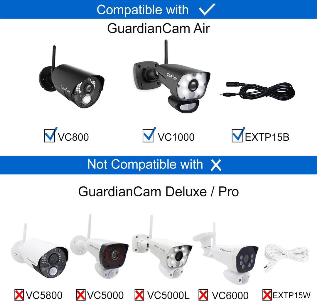 CasaCam Sistema de cámara de seguridad inalámbrica Air | Monitor de...