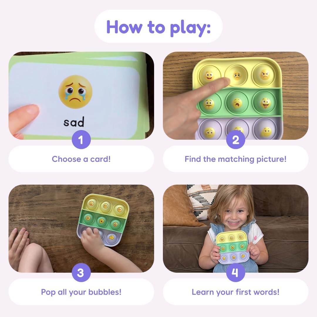 The Fidget Game Popplers, juguete educativo de aprendizaje para niños