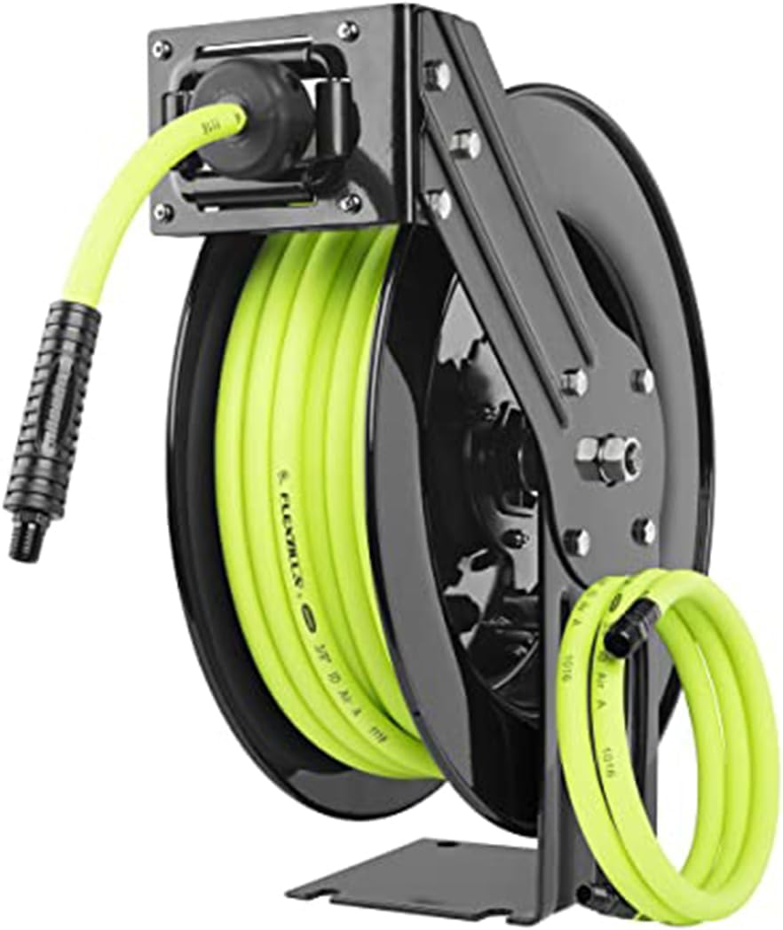 Legacy ZillaReel, carrete retráctil para manguera de aire, Negro