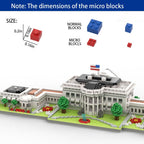 SEMKY Micro Mini Blocks White House Famous Landmark Model Set, (3000 piezas)