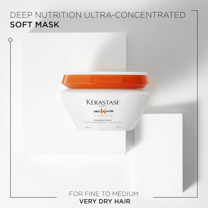 Kérastase Nutritive Masquintense Máscara Para Cabello Fino a Medio...