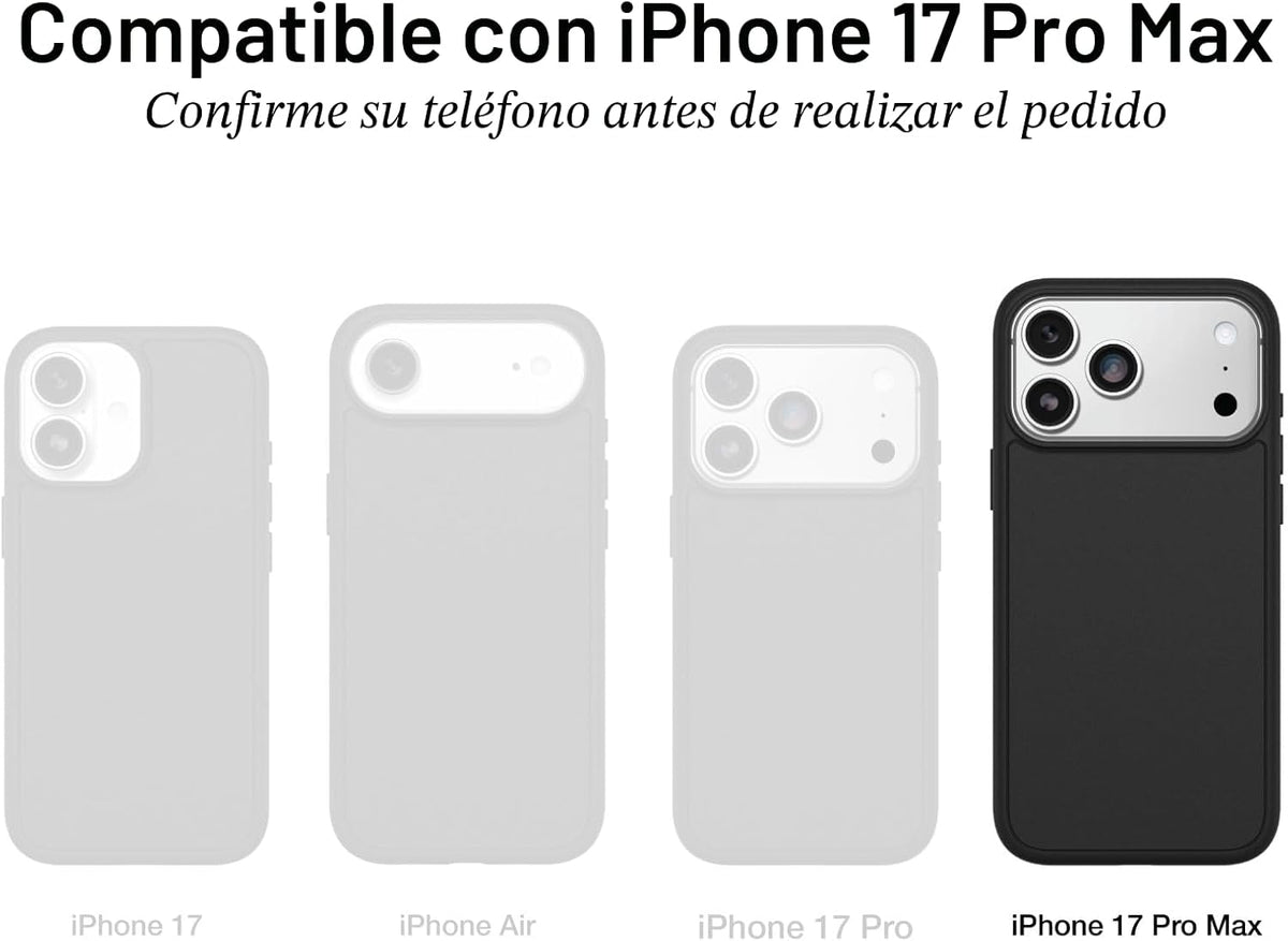 OtterBox Funda transparente para iPhone 18/17 Pro Max Symmetry Series