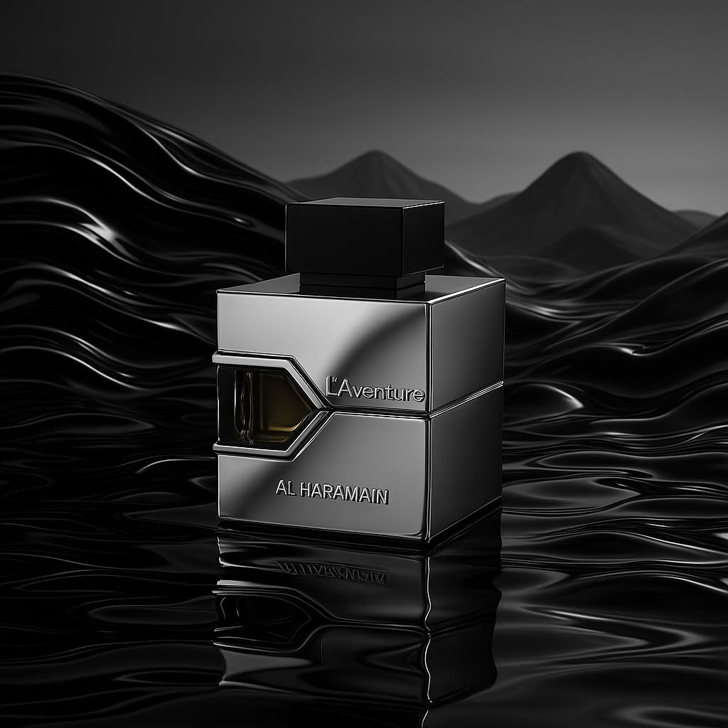 Al Haramain L'aventure Eau De Parfum Spray para Hombre, 3.33 Fl Oz