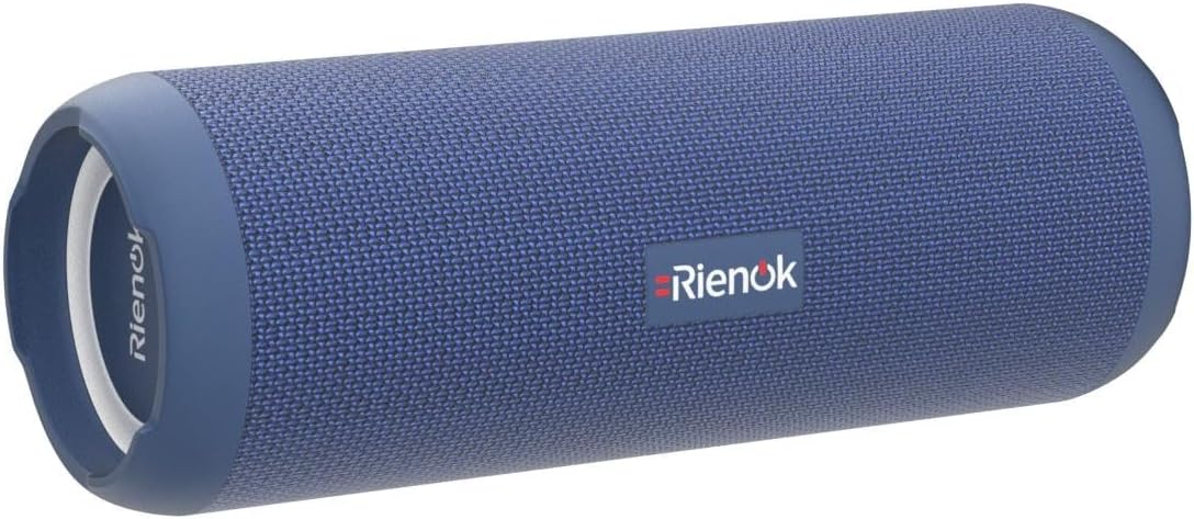 RIENOK - Altavoz Bluetooth portátil 30W, emparejamiento dual, sonid...