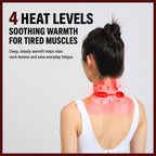 Masajeador de cuello portátil con calor