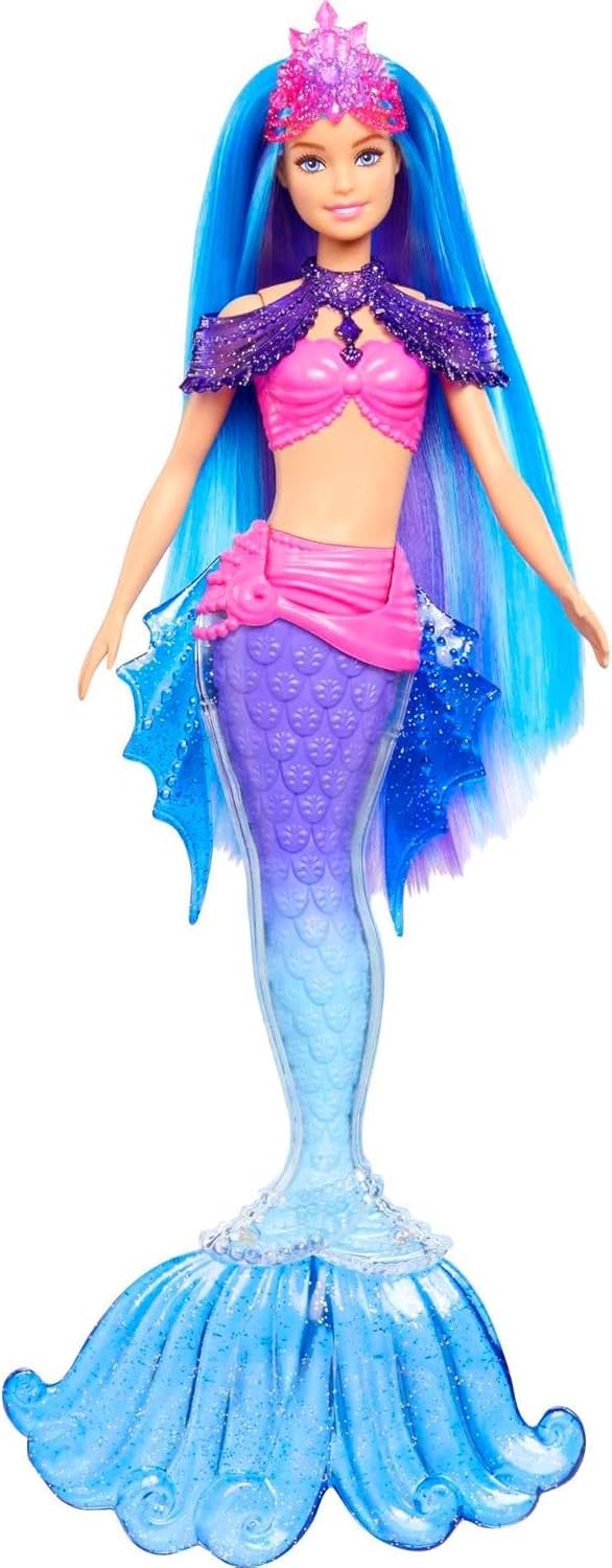 Set de muñecas de sirena Barbie Power, muñeca de moda Barbie "M...