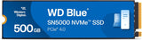 Western Digital 500GB WD Blue SN5000 NVMe - Unidad de estado sólido...