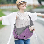 PetAmi - Transportador para perros pequeños, bolso manos libres para