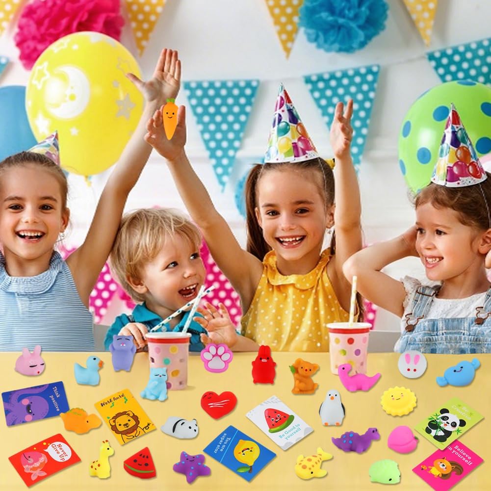 Juguetes esponjosos paquete de 28 juguetes esponjosos y