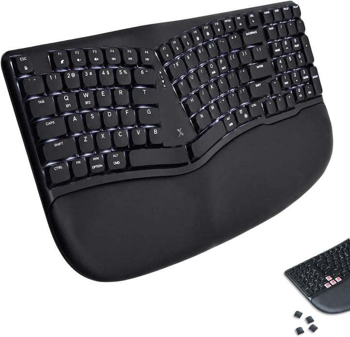 Teclado ergonómico mecánico de bajo perfil X9 Performance - (BT + 2...